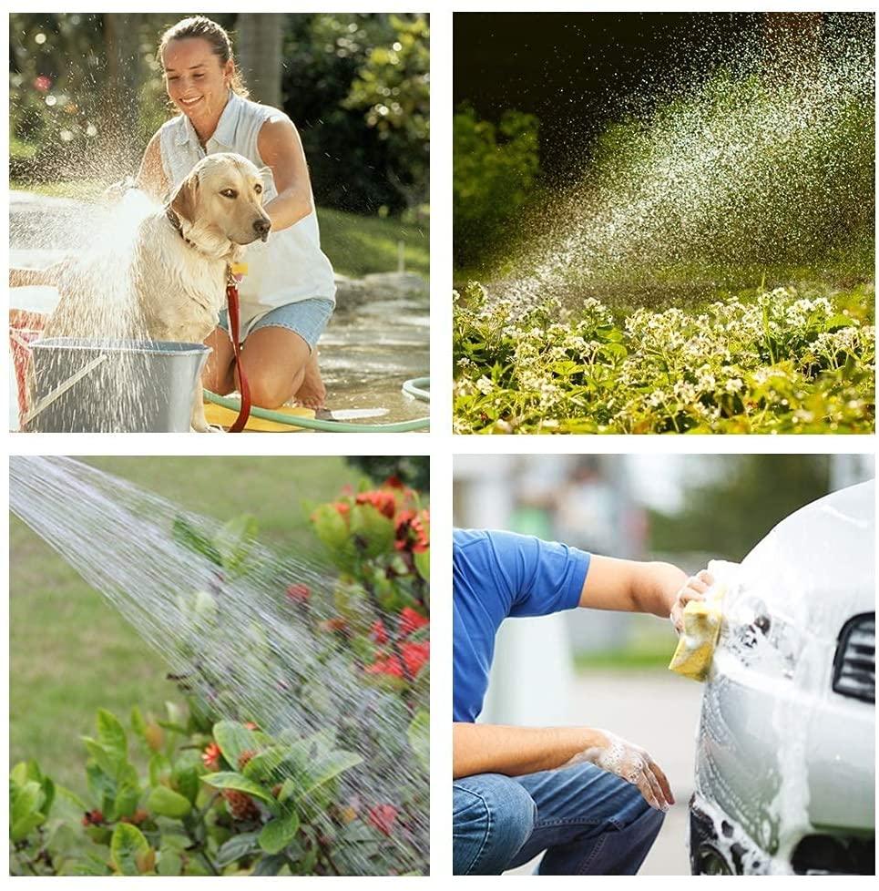 FHYTGBS Water Pipe Set Hose Spray Gun Garden Hose Nozzles High Pressure Water Gun 1/2" Water Pipe Watering Leakproof Water Hose (Color : Water Pipe+40m Suit)
