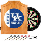 University of Kentucky Text 20.5 in. Wood Dart Cabinet Set