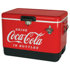 54 Qt.  Steel Coca-Cola Ice Chest Cooler