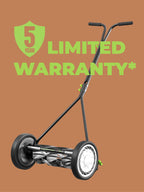 1715-16EW 16-Inch 7-Blade Push Reel Lawn Mower, Grey