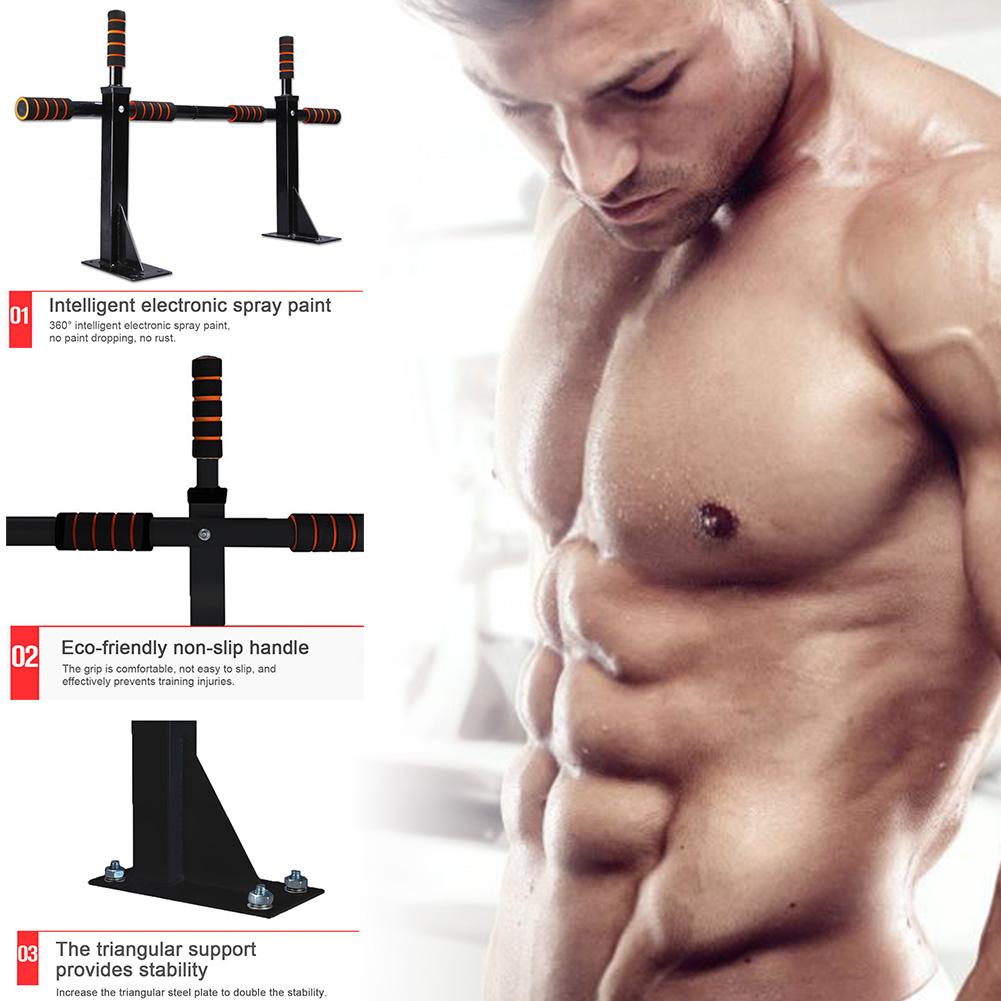 Pull-Up Bar Wall-Mounted 6 Grip Handles Pull-Up Bar for Countless Pull-Up Exercises