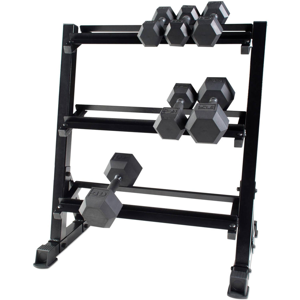 CAP Barbell 3-Tiered Dumbbell StoraRack, 32-Inch
