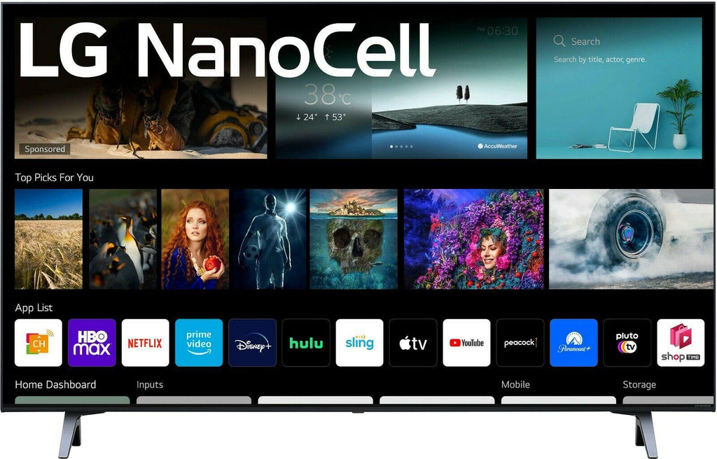 lg 43nano75upa brand new 43 inch 4k nanocell 75 series led uhd smart webos tv