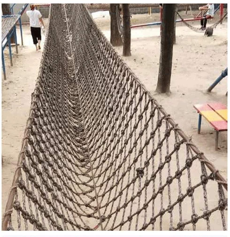 Kids Stair Protection Net Rope Cargo Netting Cut Off Netting Outdoor Climbing Net Children's High Altitude Anti-Fall Net Restaurant Bar Ceiling Decoration Net