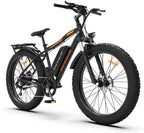 AOSTIRMOTOR Fat Tire Bike, 750W 48V 13AH Ebike with Rack and Fender, 26 ‘’4.0 inch E Mountain Bike, Electric Bicycle for Adults