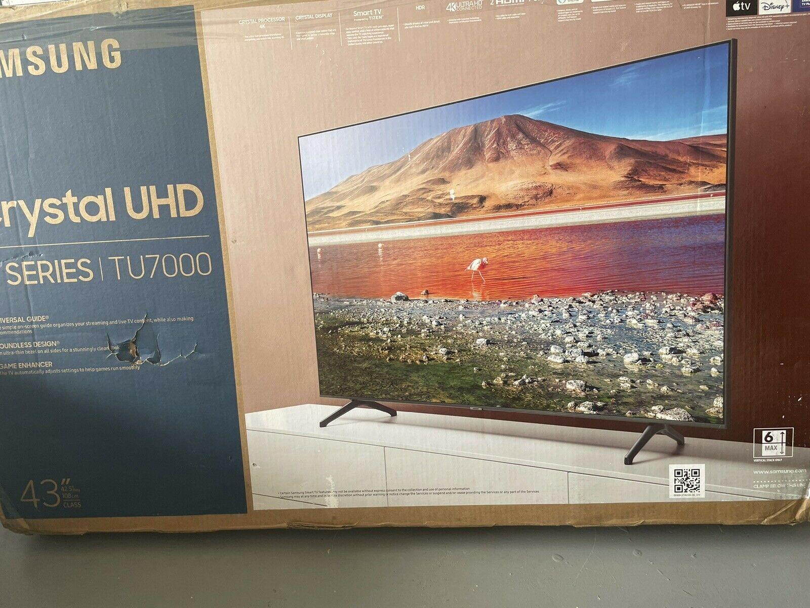 samsung tu7000 70'' 4k led smart tv - gray