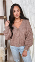 The Brown Sugar Button Down Cardigan