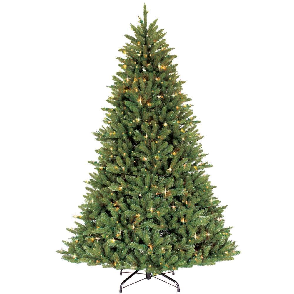 9 ft.Pre-Lit Fraser Fir Artificial Christmas Tree with 1000 Constant Clear Lights