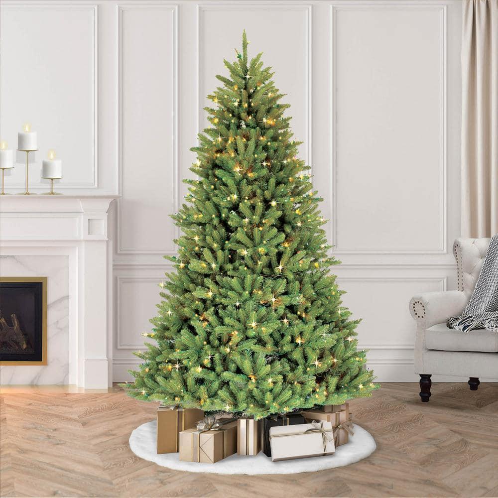 9 ft.Pre-Lit Fraser Fir Artificial Christmas Tree with 1000 Constant Clear Lights