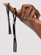 Doc Johnson Adjustable Silicone Cock Ring Set (2 Count), Black
