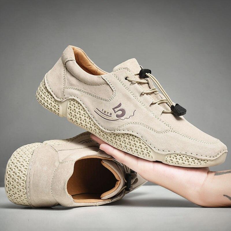 Autumn Winter Sude Leather Men's Sneakers
