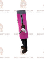 Fuchsia Automatic Machine BIGGYMONKEYMascot Costume with Screen