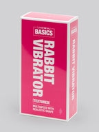 BASICS Textured Rabbit Vibrator, Pink