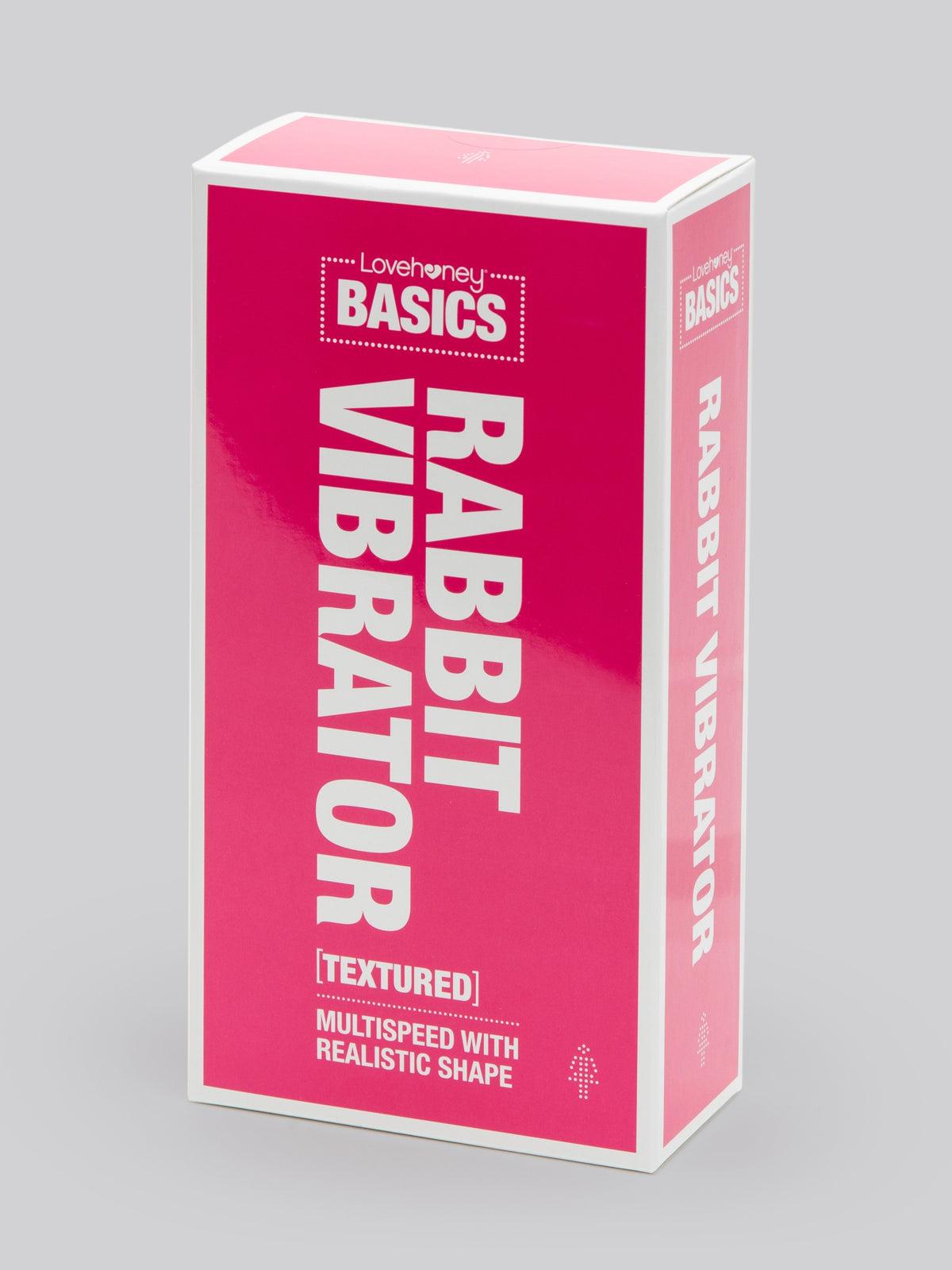 BASICS Textured Rabbit Vibrator, Pink