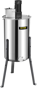 bestequip electric honey extractor separator 3 frame bee extractor stainless steel honeycomb spinner crank. beekeeping extraction apiary centrifuge equipment
