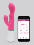 Lovense Nora App Controlled Rechargeable Rotating Rabbit Vibrator, Pink
