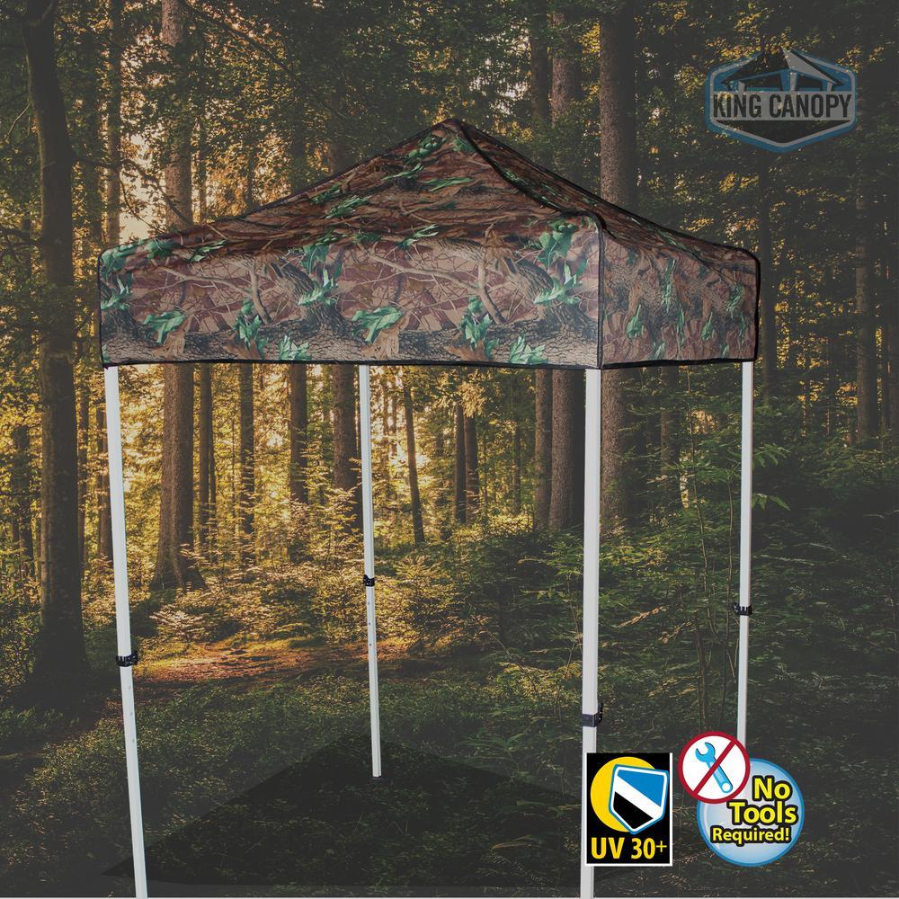 8 ft. x 8 ft. 2 in 1 Hunting Blind &amp; Instant Pop Up Tent