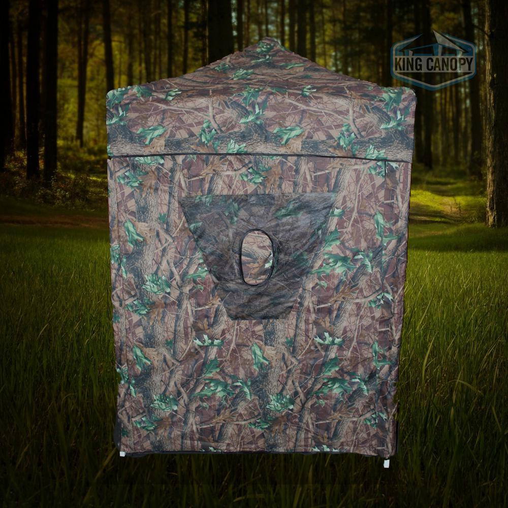 8 ft. x 8 ft. 2 in 1 Hunting Blind &amp; Instant Pop Up Tent