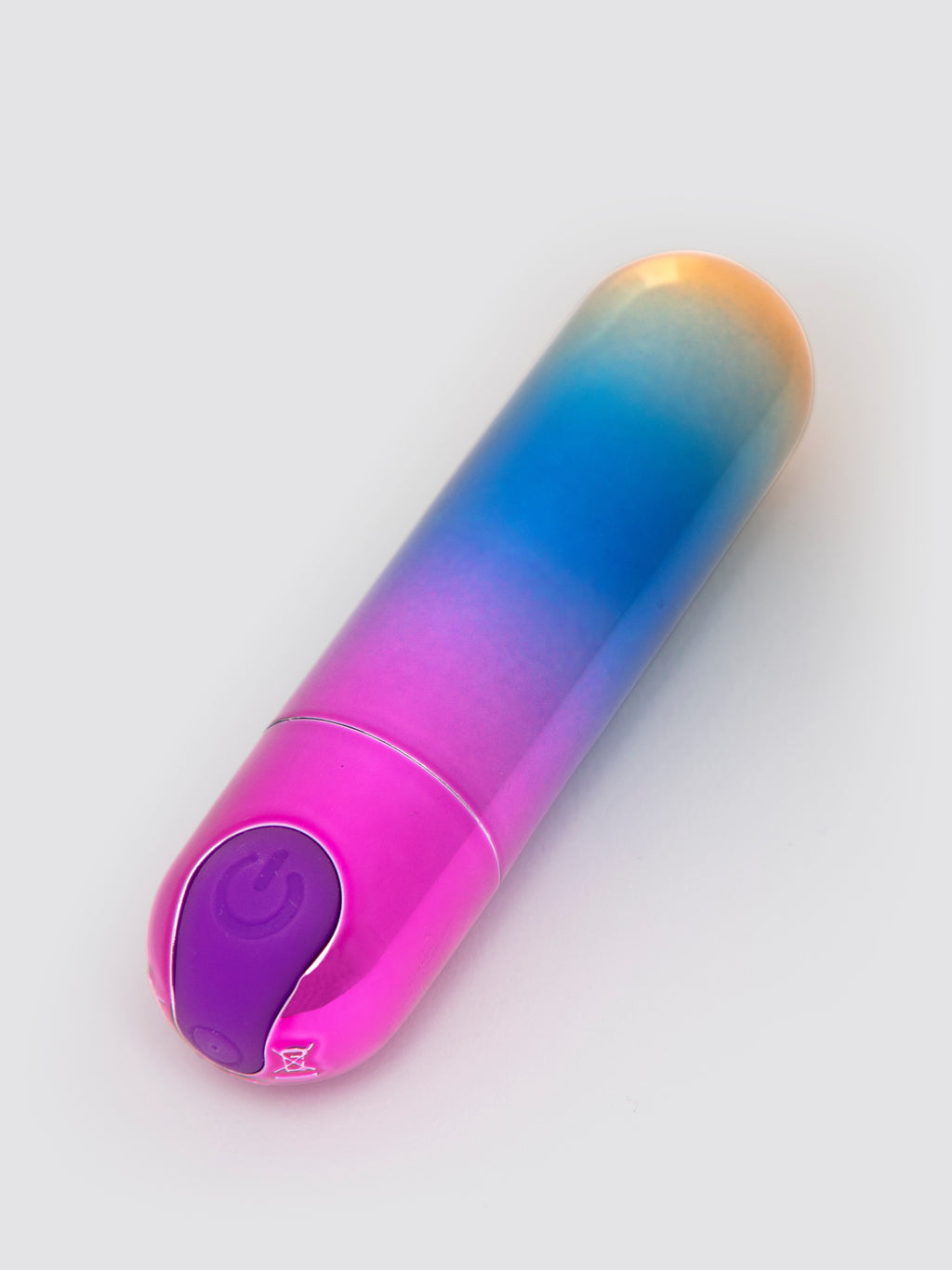 Lovehoney Glow Up Rechargeable Bullet Vibrator, Rainbow | Rainbow