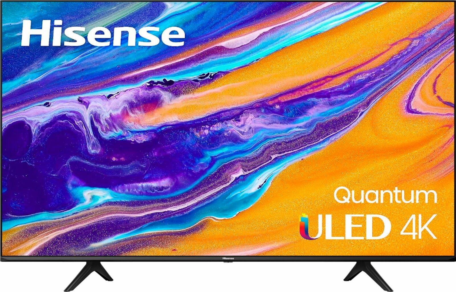 hisense u6g series 50" 4k uled android smart tv - 2021 model