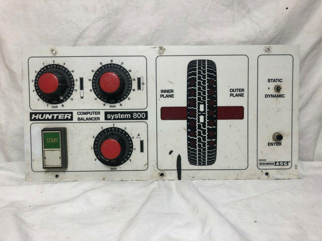 Hunter System 800 Wheel r complete Display Circuit Control Board P155