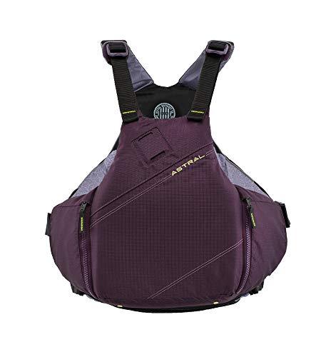 Astral YTV Life Jacket PFD for Whitewater, Touring Kayaking, Sailing and Stand Up Paddle Boarding, Eggplant, S/M