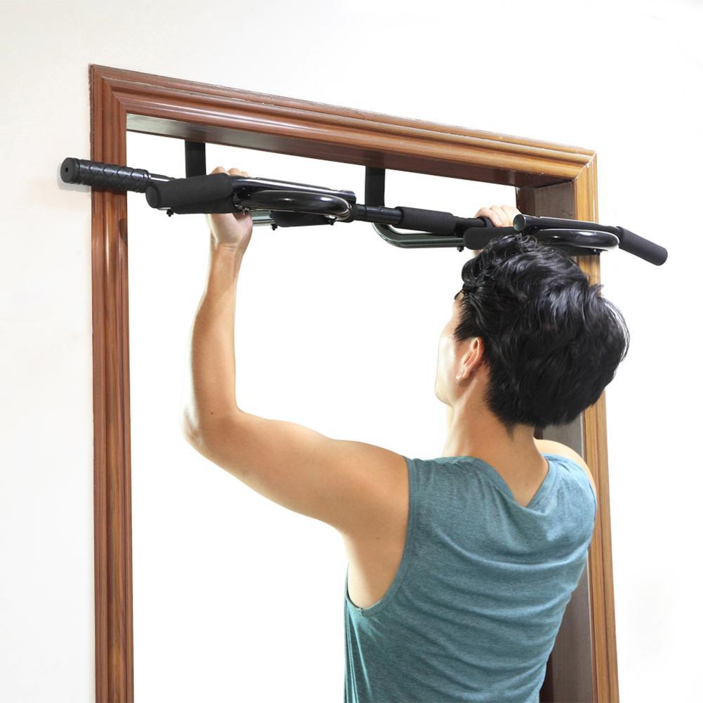 Chin up Bars Portable Detachable Pull Up Door Bar Portable Chin-up Upper Body Trainer Fitness Bar for Upper Body Workout
