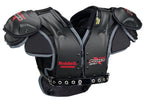 Riddell Power JPK + (Junior Varsity) Football Shoulder Pads, Black/Red, Medium