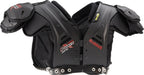 Riddell Power JPK + (Junior Varsity) Football Shoulder Pads, Black/Red, Medium