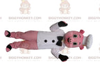 Pig BIGGYMONKEYMascot Costume In Chef Outfit