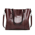 Bags & Wallets - Women Fashion Classic Leather Tote Handbag