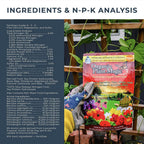 organic plant magic - super premium plant food: all-purpose soluble powder, plant-boosting minerals, perfect for all plants, kid &amp; pet safe [5lb bucket]