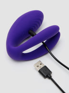 Lovehoney Sweet Curve Remote Control Silicone Clitoral Vibrator, Purple
