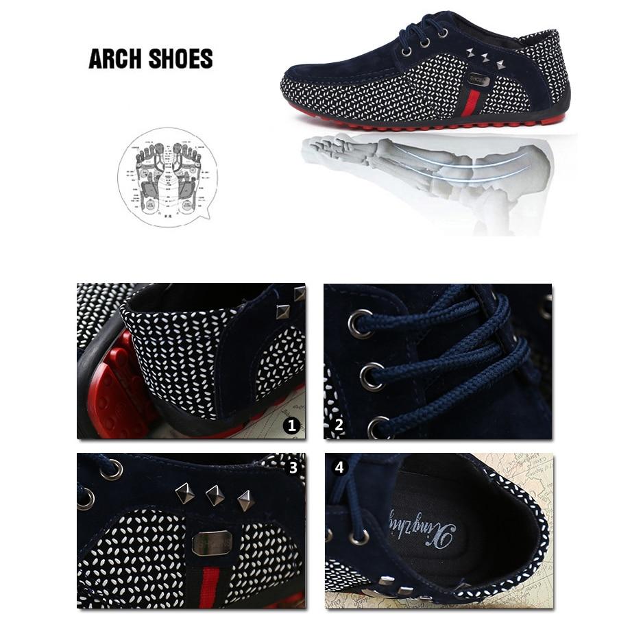 New Fashion Men Flats Light Breathable Shoes