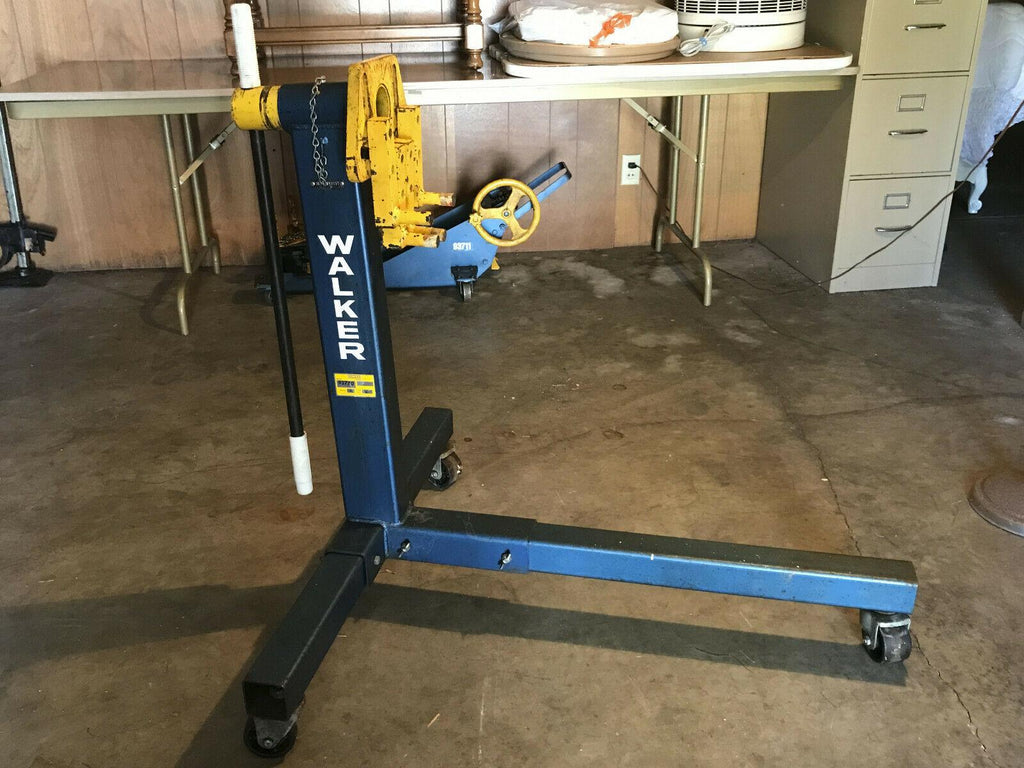 WALKER 93711  Transmission Jack, 93770 Engine Stand, Custom 12-Ton Stands