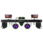 Chauvet DJ GigBar Move 5-in-1 Ultimate Effect Light System with Hurricane 700 Fog Machine Package