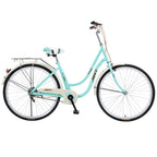 Snorda 26 In. Women'S Comfortable Bicycle Beach Cruiser Bicycle Single Speed Bicycle Comfortable Bicycle