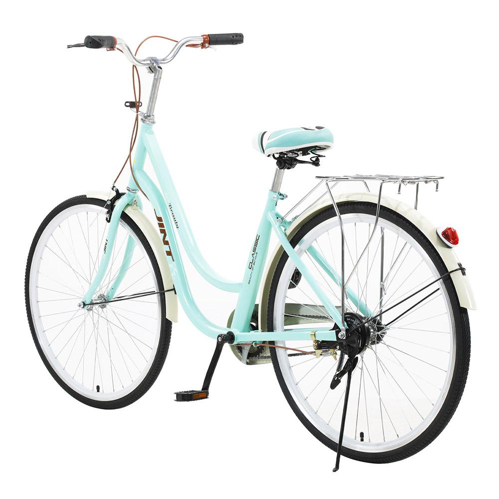 Snorda 26 In. Women'S Comfortable Bicycle Beach Cruiser Bicycle Single Speed Bicycle Comfortable Bicycle