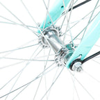 Snorda 26 In. Women'S Comfortable Bicycle Beach Cruiser Bicycle Single Speed Bicycle Comfortable Bicycle