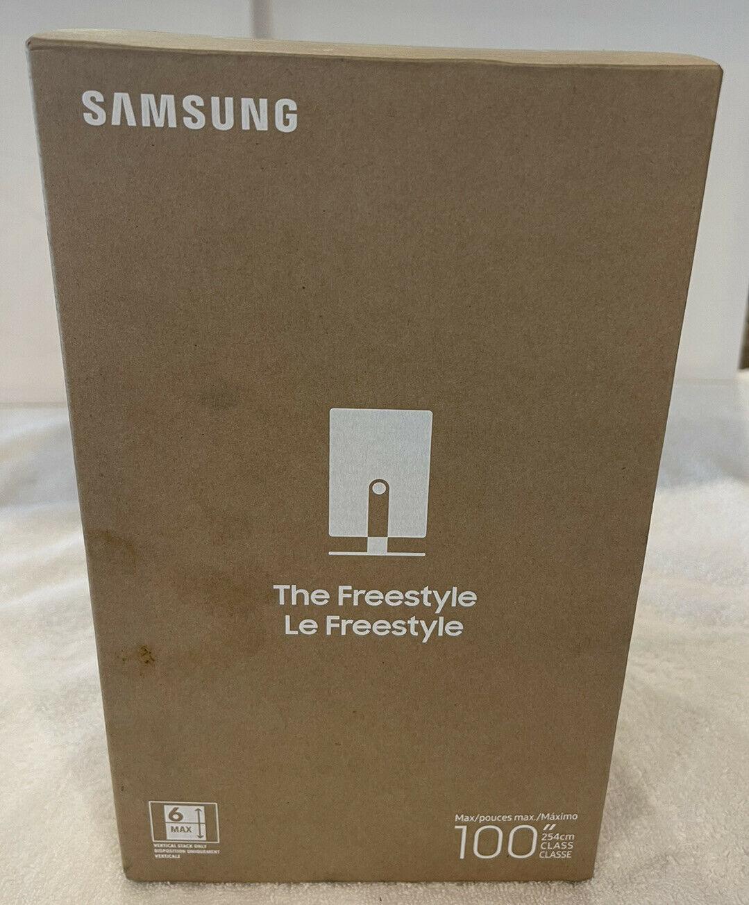 samsung the freestyle fhd hdr smart tv led projector - white brand new!