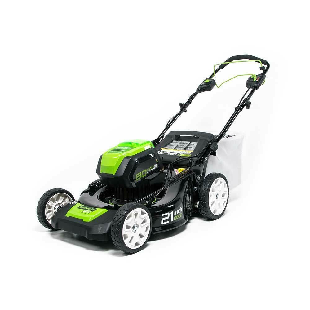 Greenworks 2502402TNVAZ 80V 21" Cordless Self-Propelled Lawn Mower - Bare Tool