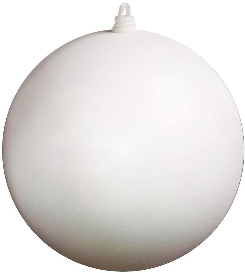 LINFEIKLJ Christmas Baubles Ornaments 6-50cm, White Plastic Shatterproof Christmas Balls Decoration, Christmas Tree Pendants Gifts (Winter Gift) LLLLL++++ (Size : 50cm)