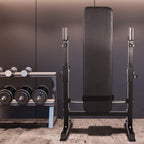 HEMBOR Weight Bench Adjustable Folding Fitness Barbell Rack 440lbs