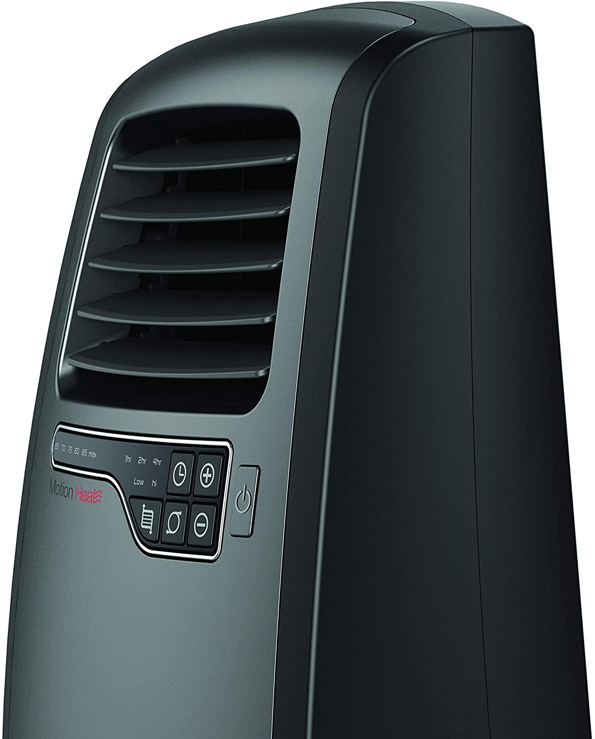 Lasko Ceramic Room Heater with 3D Motion Heat Technology, Adjustable Thermostat with 2 Settings, Safety Features,Timer &amp; Remote Included