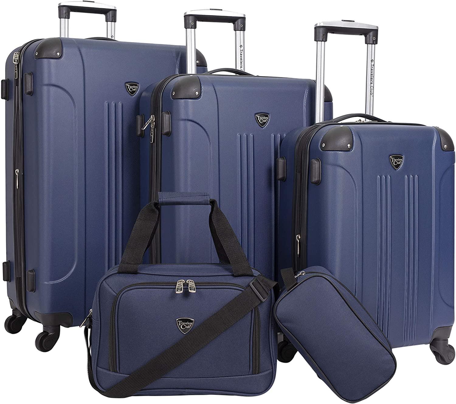 Sky+ Luggage Set, Navy Blue, 5 Piece