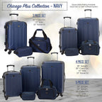 Sky+ Luggage Set, Navy Blue, 5 Piece