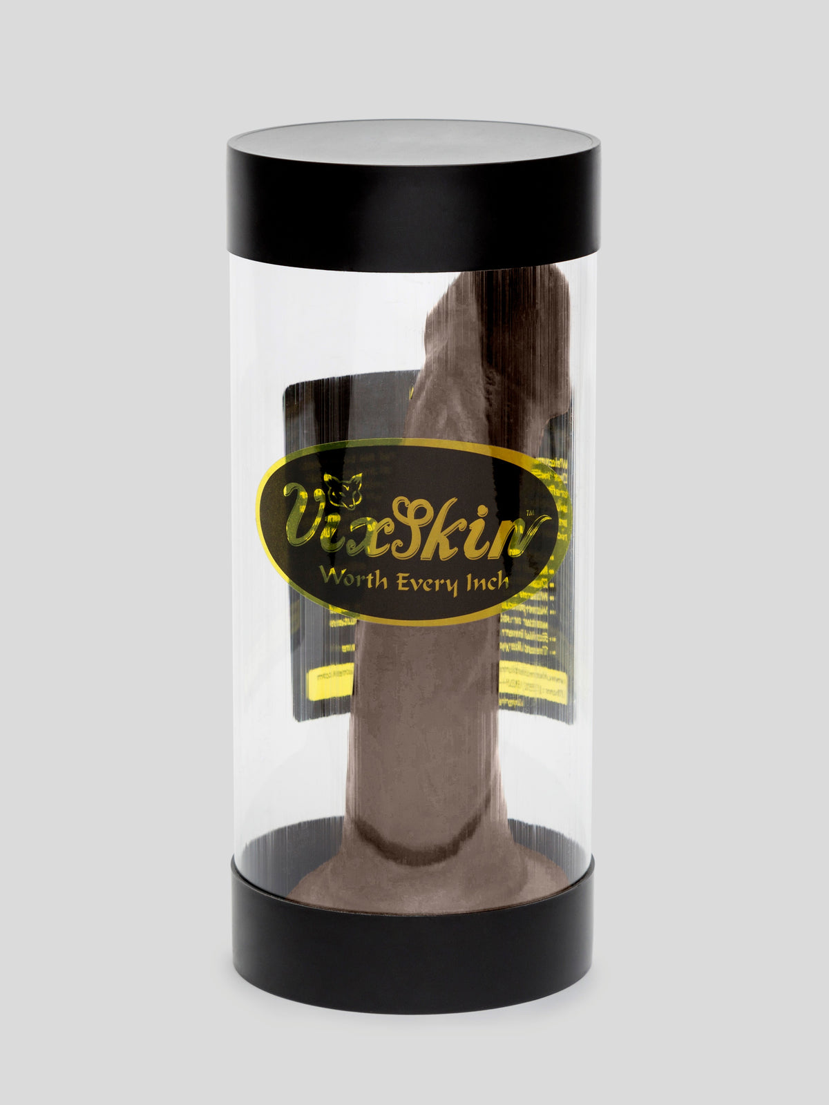 Vixen Mustang VixSkin Realistic Suction Cup Dildo 7 Inch, Flesh Brown | Flesh Brown