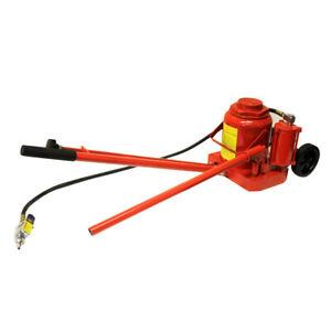 50 Ton Air / Hydraulic Bottle Jack Auto Truck RV Repair Lift Handle w/ Wheel