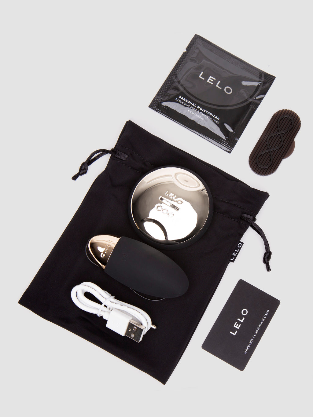 Lelo Insignia Lyla 2 SenseMotion Remote Control Love Egg Vibrator, Black
