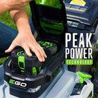 EGO LM2142SP 21" 56V Elec Dual-Port Propelled Mower + Two 5.0 Ah Batt & Charger
